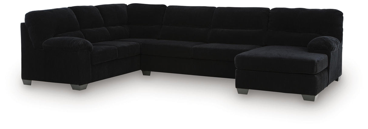 SimpleJoy 3-Piece Sectional with Chaise