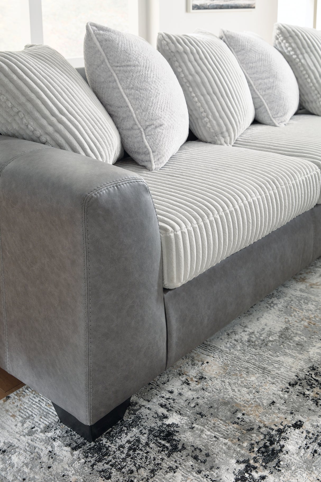 Clairette Court 2-Piece Sectional with Chaise