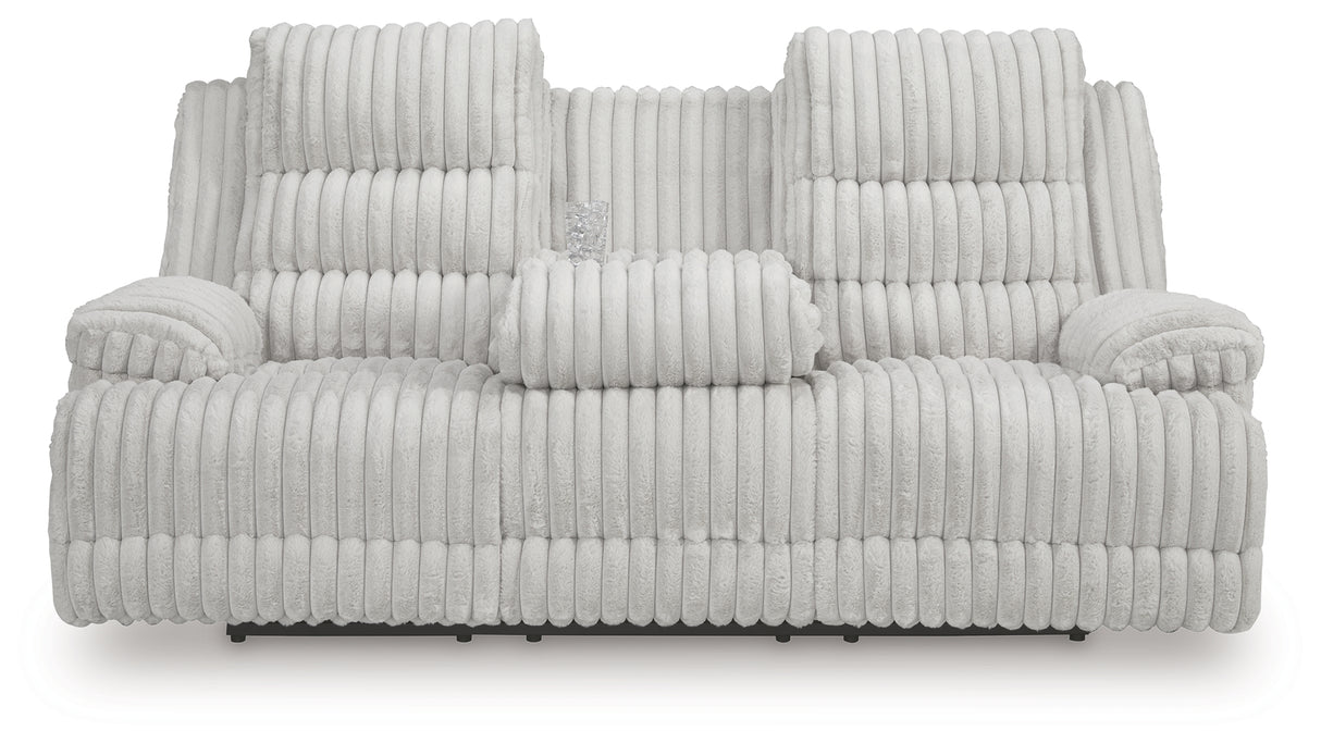 Rhines Falls Power Reclining Sofa with Drop Down Table