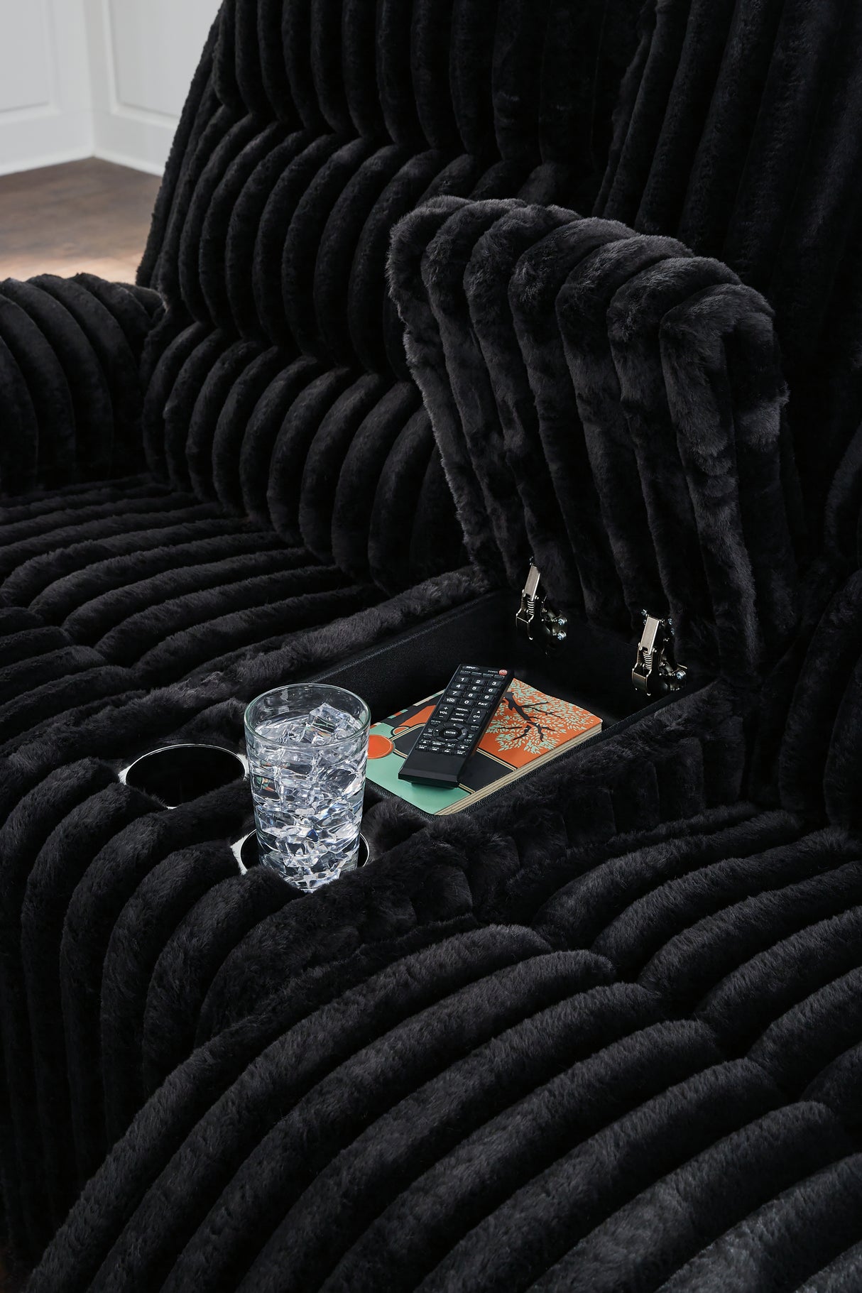 Rhine Falls Power Reclining Loveseat with Console