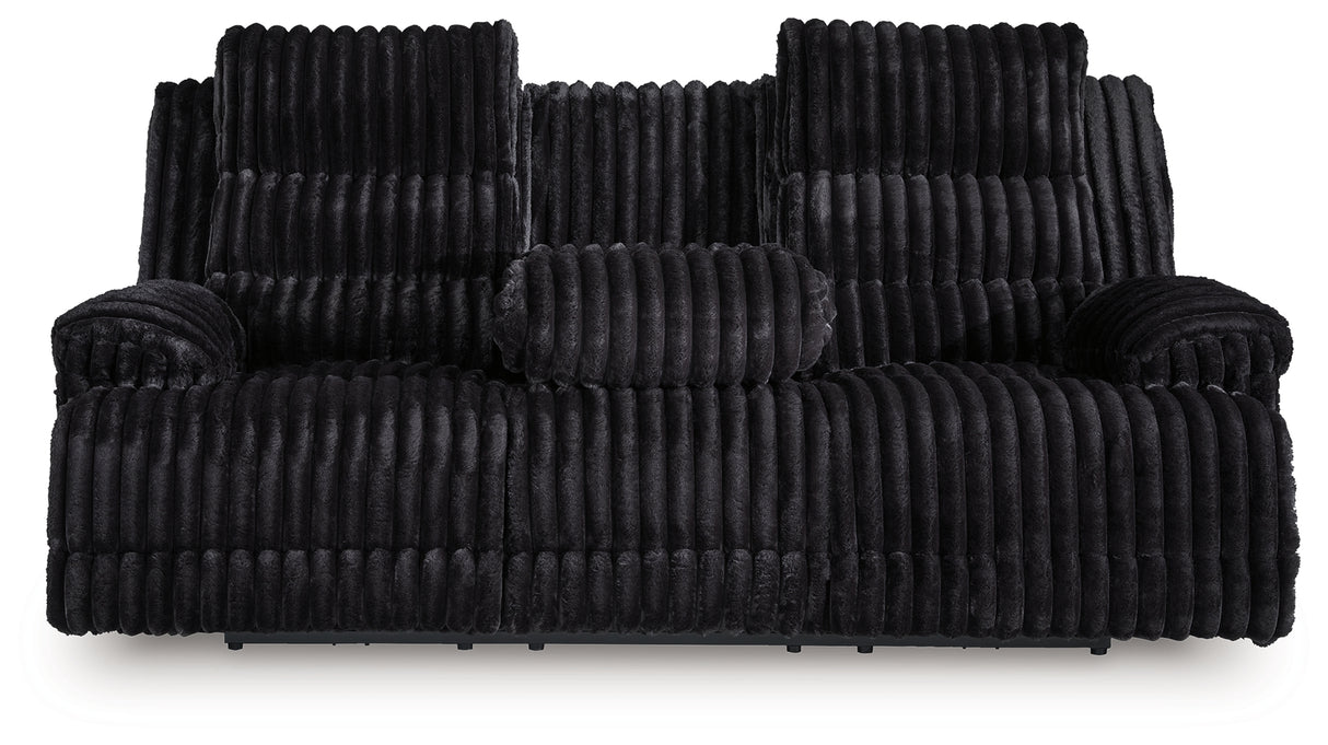 Rhine Falls Power Reclining Sofa with Drop Down Table