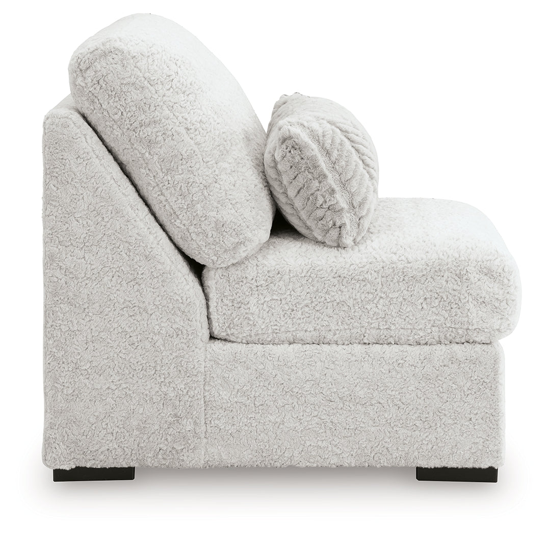 Cuddle Plush 5-Piece Sectional with Chaise