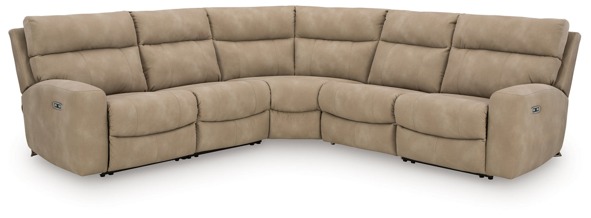 Next-Gen Durapella 5-Piece Power Reclining Sectional
