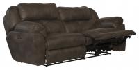 Catnapper Ferrington Power Headrest Power Lay Flat Reclining Sofa Dusk