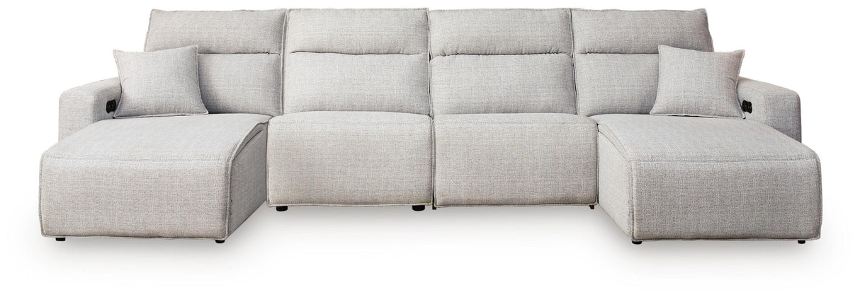 Modmax II 4-Piece Power Reclining Sectional with Chaise