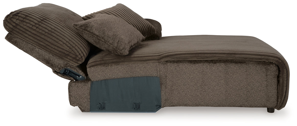 Top Tier 3-Piece Reclining Sofa Chaise Sectional