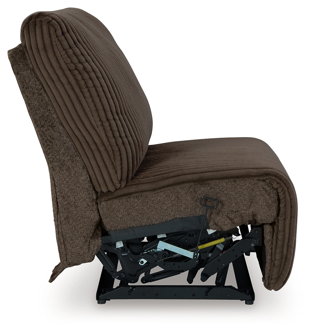 Top Tier 3-Piece Reclining Sofa Chaise Sectional