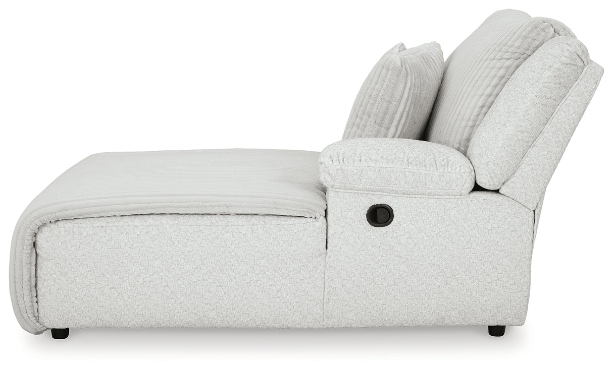 Top Tier 3-Piece Reclining Sectional Chofa