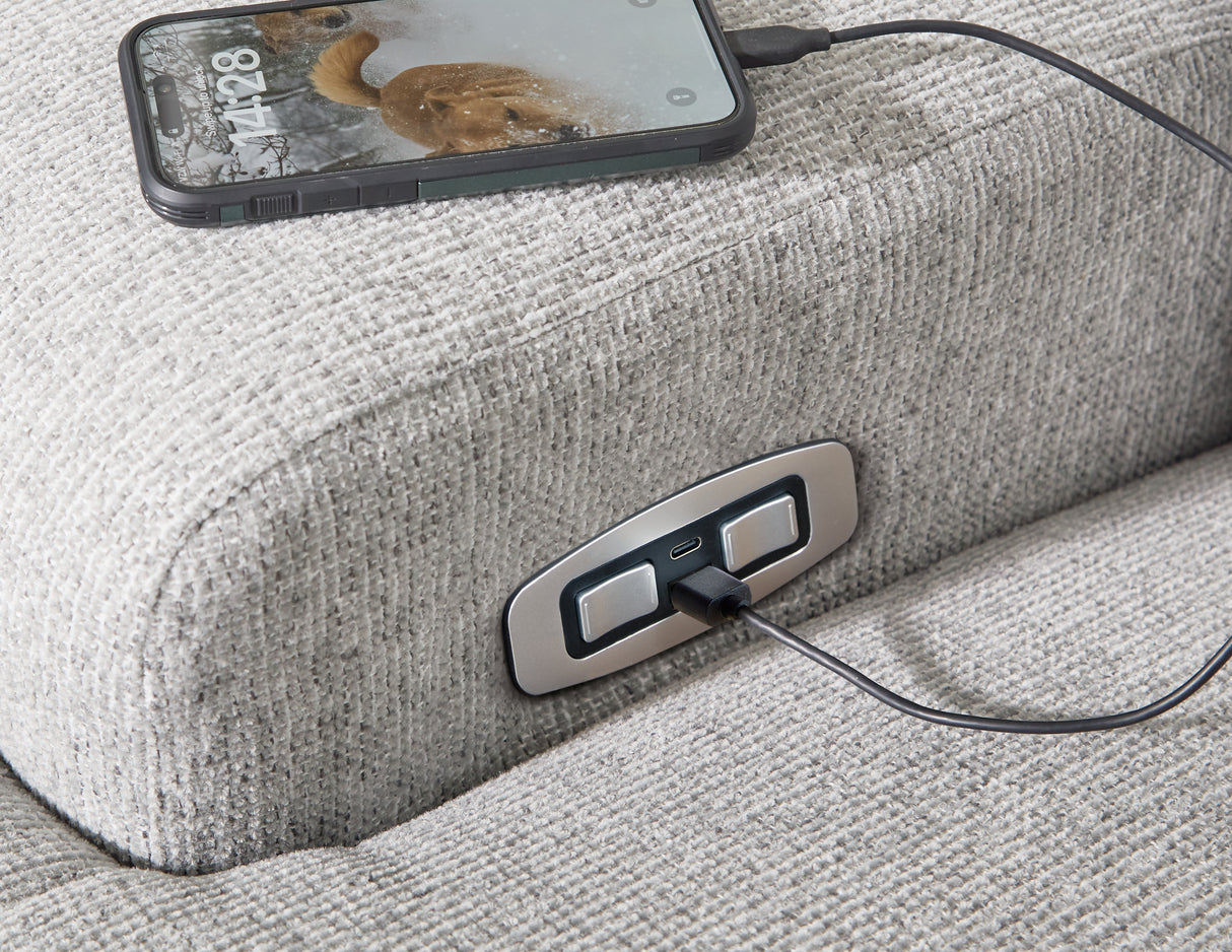 Acklen Place 3-Piece Power Reclining Sectional Sofa with Chaise