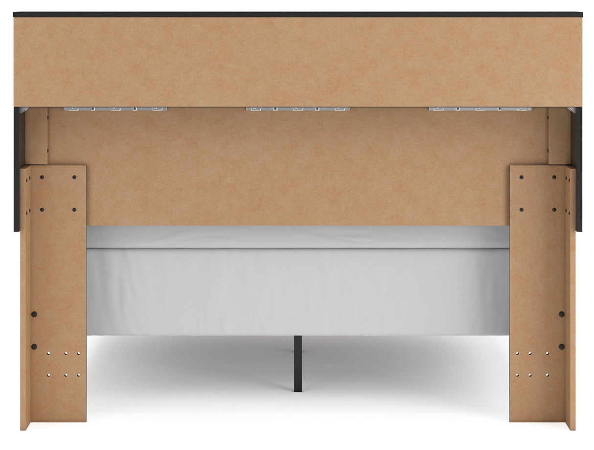 Broachmyn Queen Bookcase Headboard