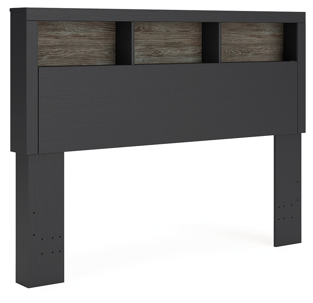 Broachmyn Queen Bookcase Headboard