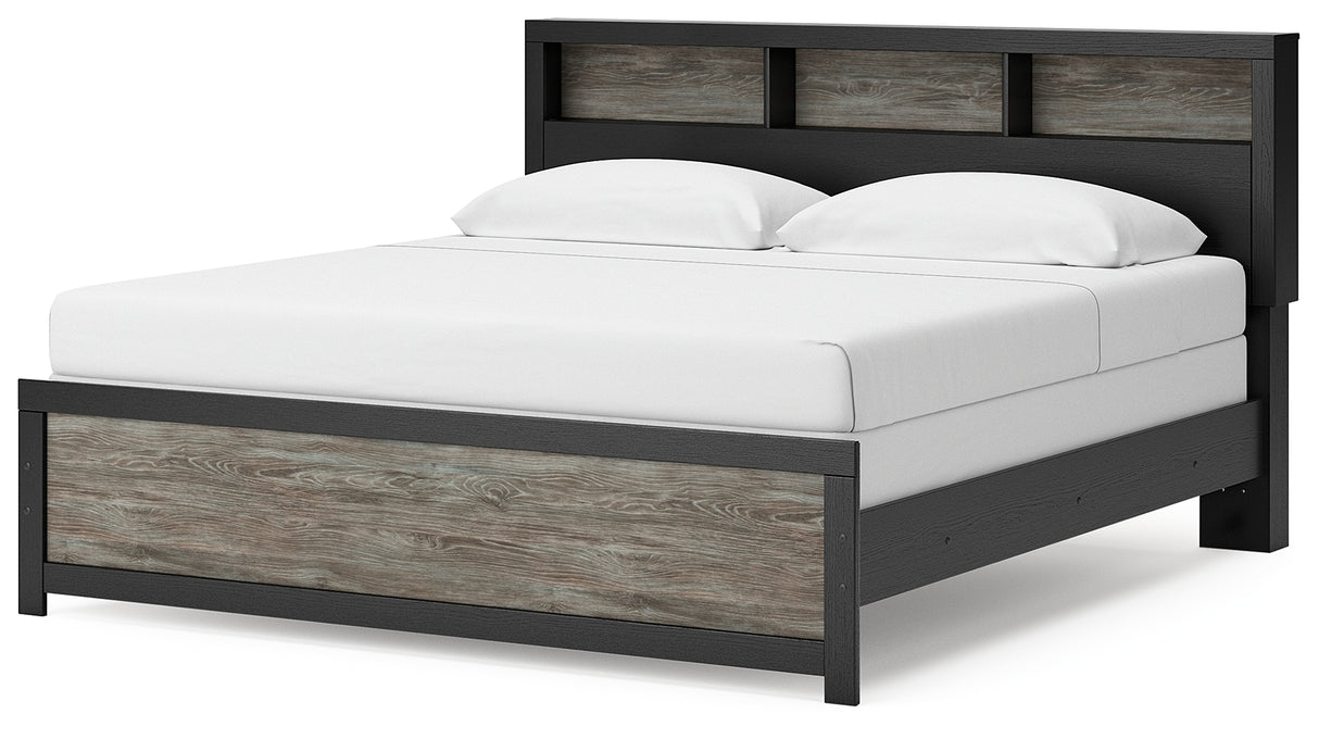 Broachmyn King Bookcase Bed