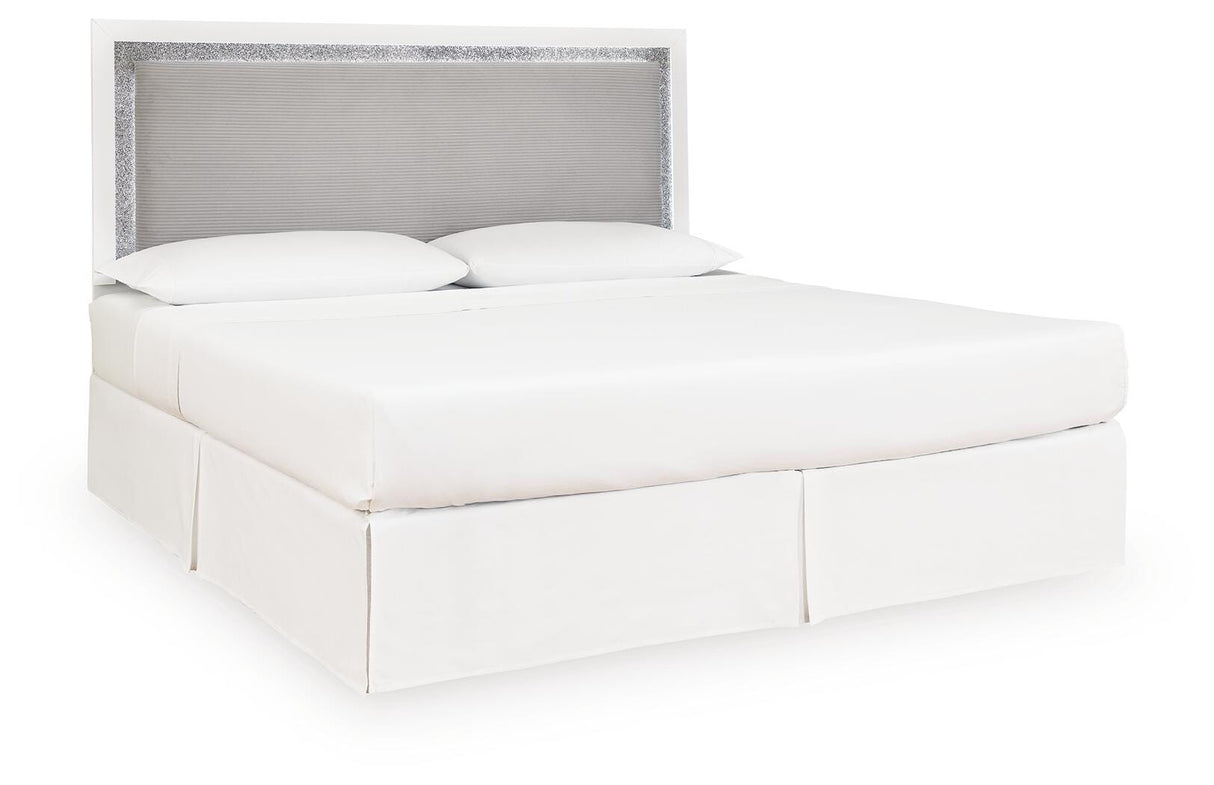 Maeling King Upholstered Panel Headboard