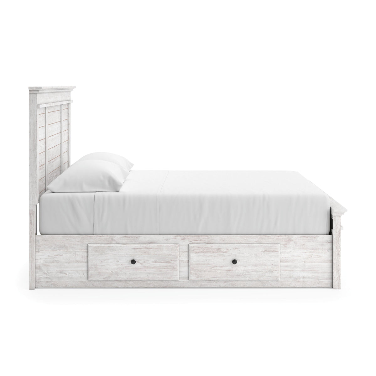 Makidern King Panel Storage Bed