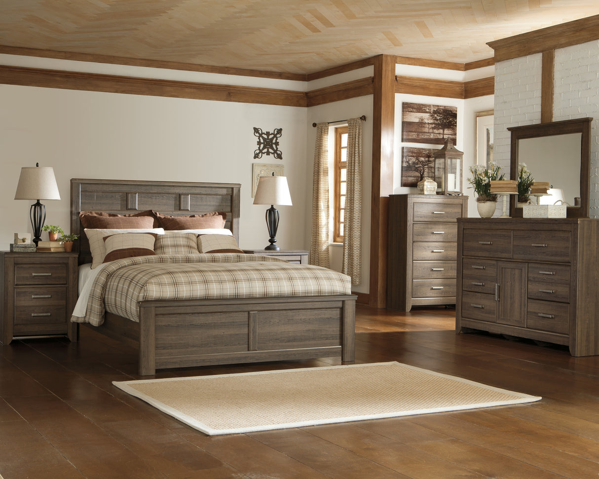 Juararo California King Panel Bed