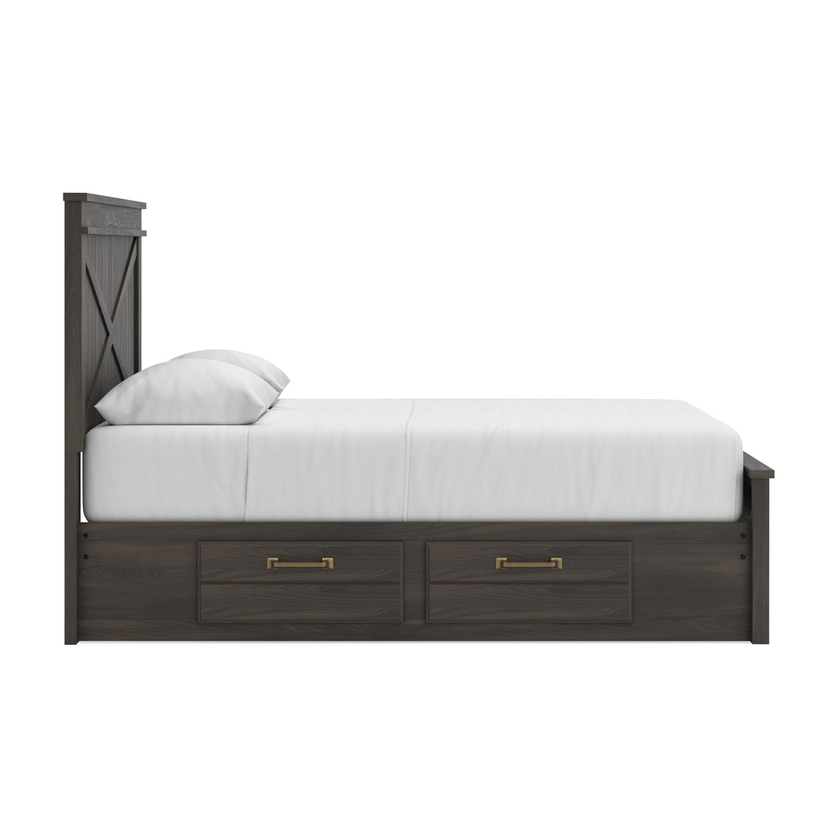 Vonitta Bay Queen Panel Bed with Storage