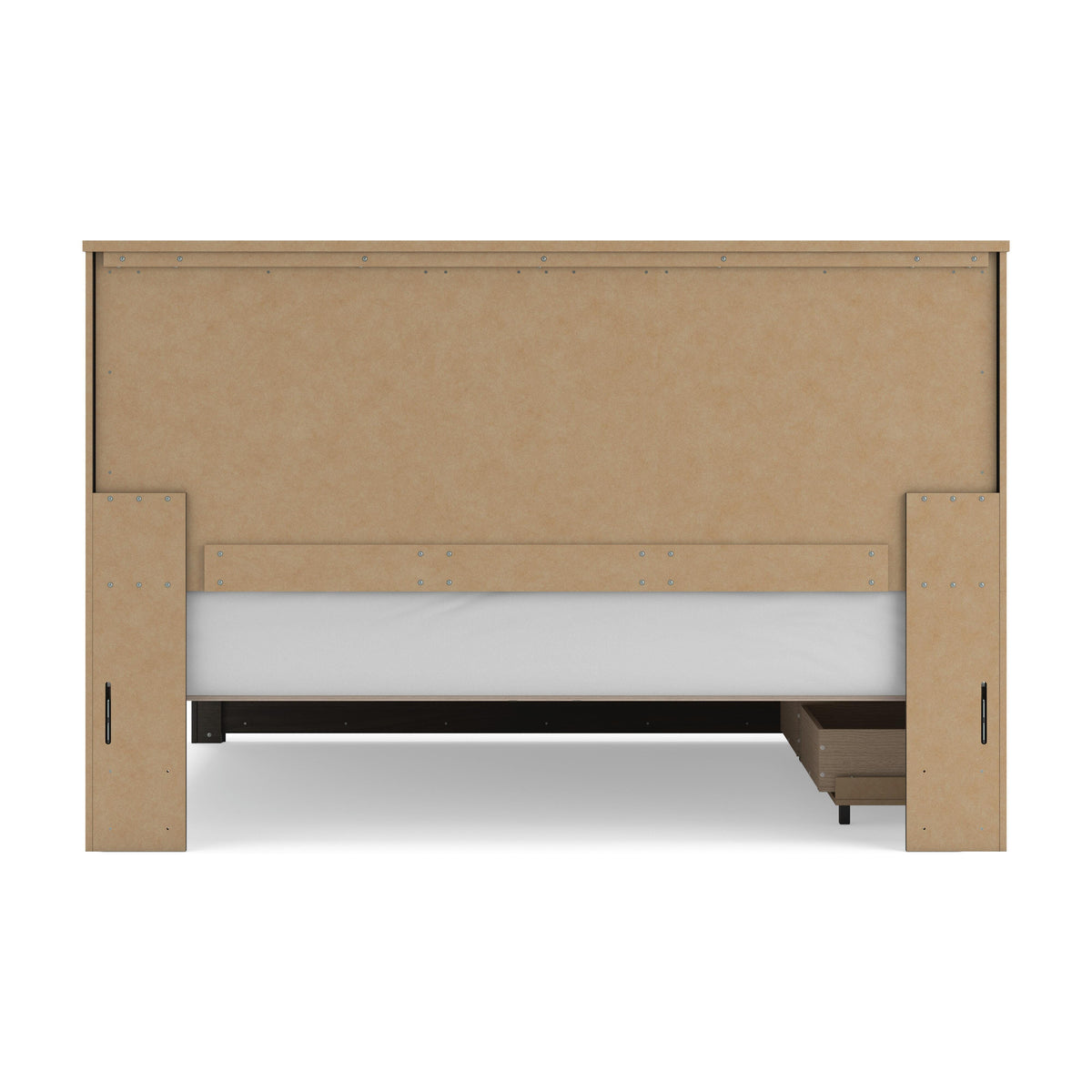 Vonitta Bay King Panel Platform Bed with Storage