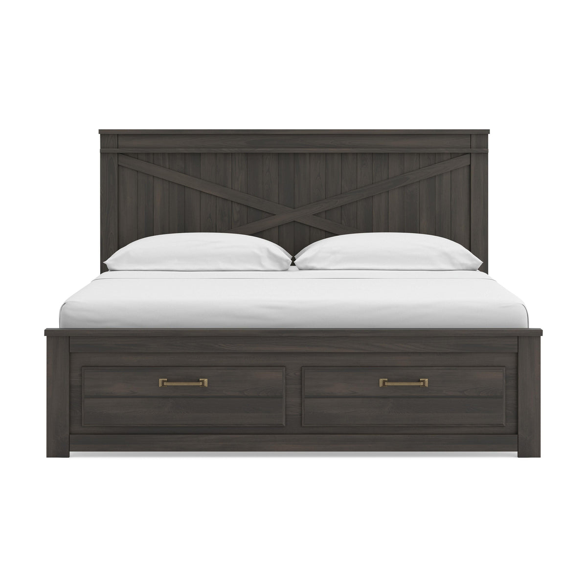 Vonitta Bay King Panel Storage Bed
