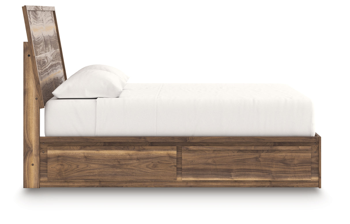 Chirason King Panel Bed with Storage