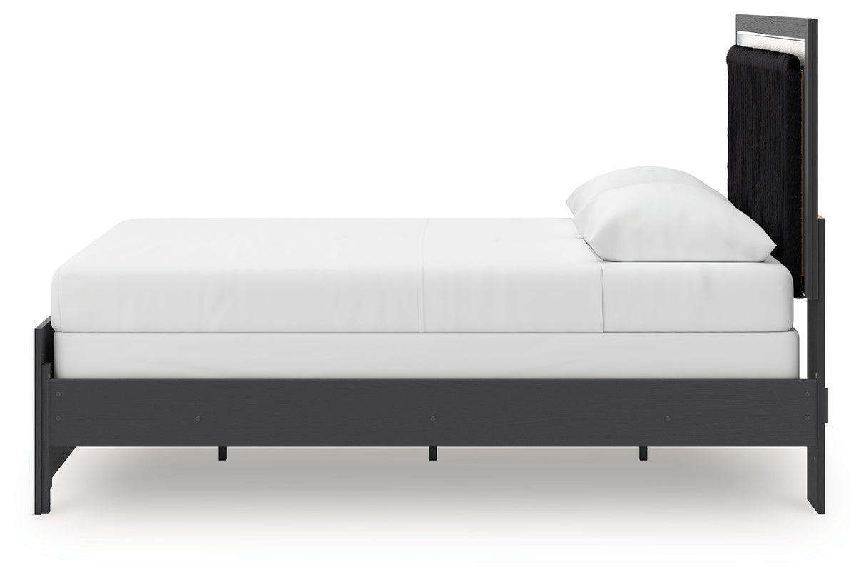 Zuraleus Queen Upholstered Panel Bed