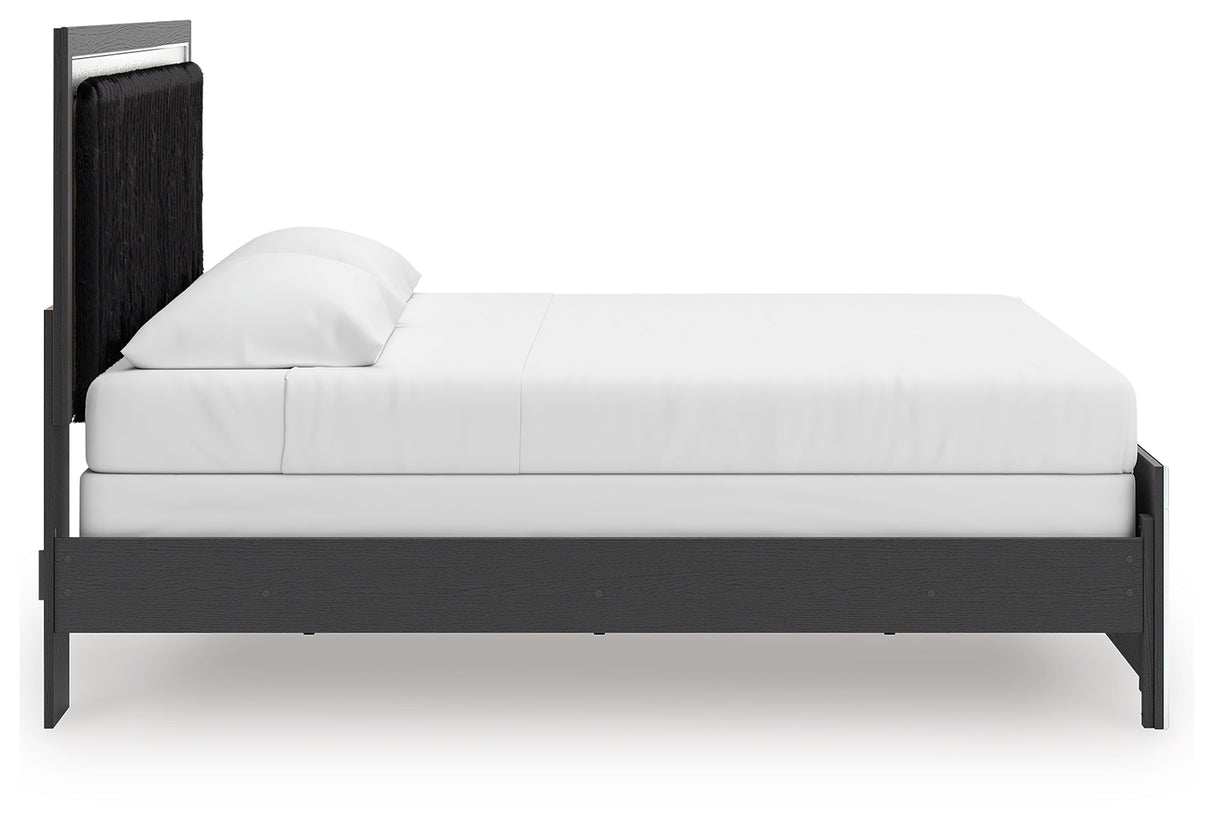 Zuraleus King Upholstered Panel Bed