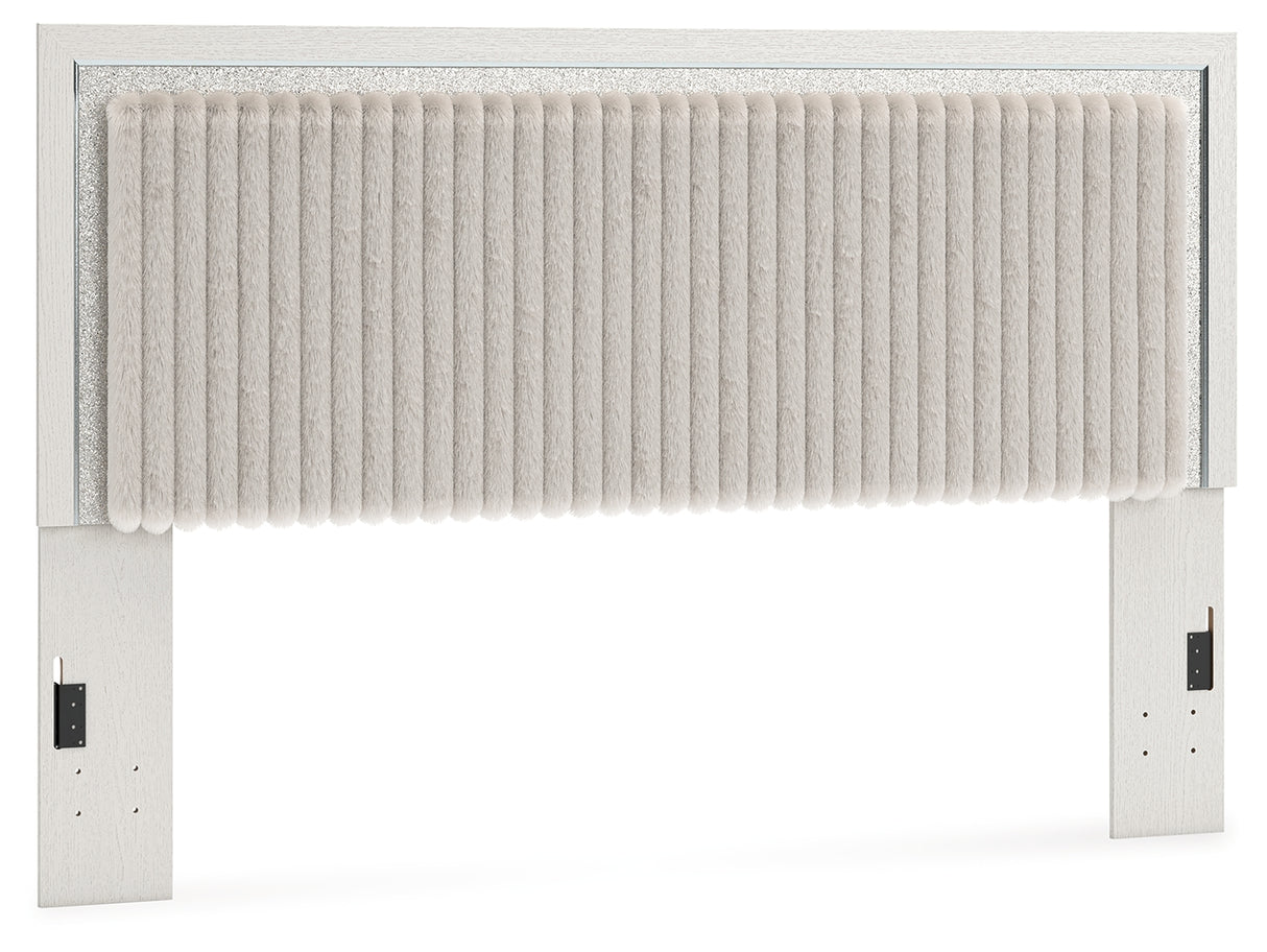 Zuraleus King Upholstered Panel Headboard