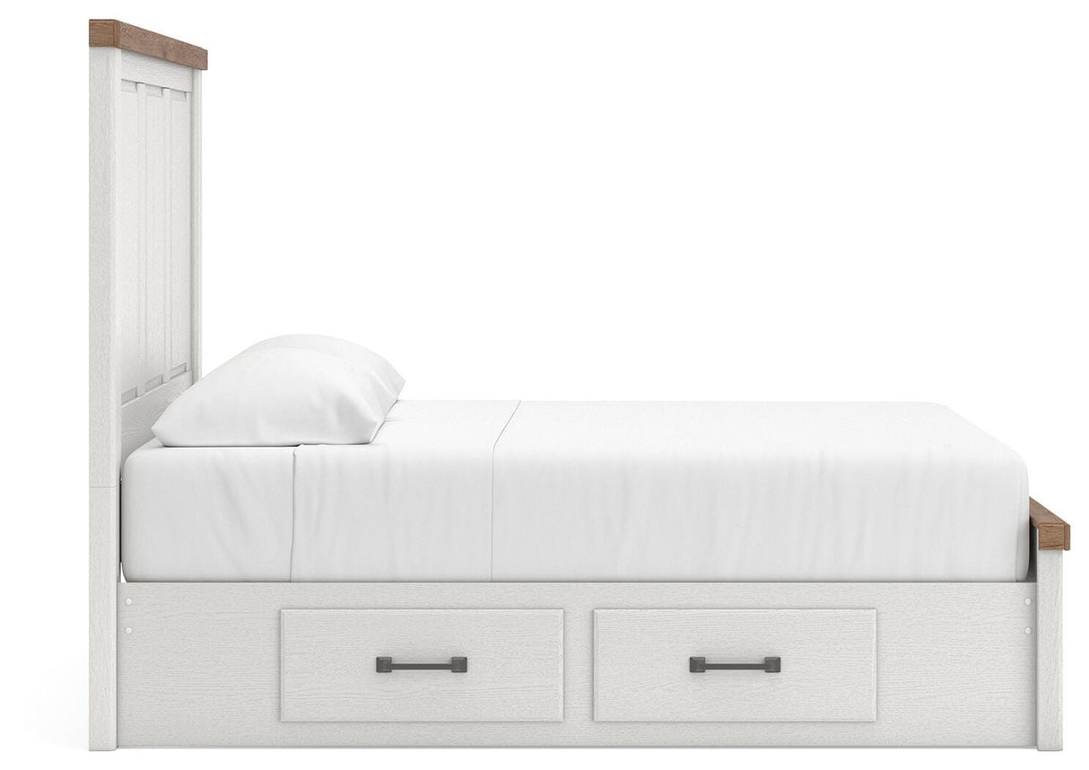 Savonport Queen Panel Bed with Storage