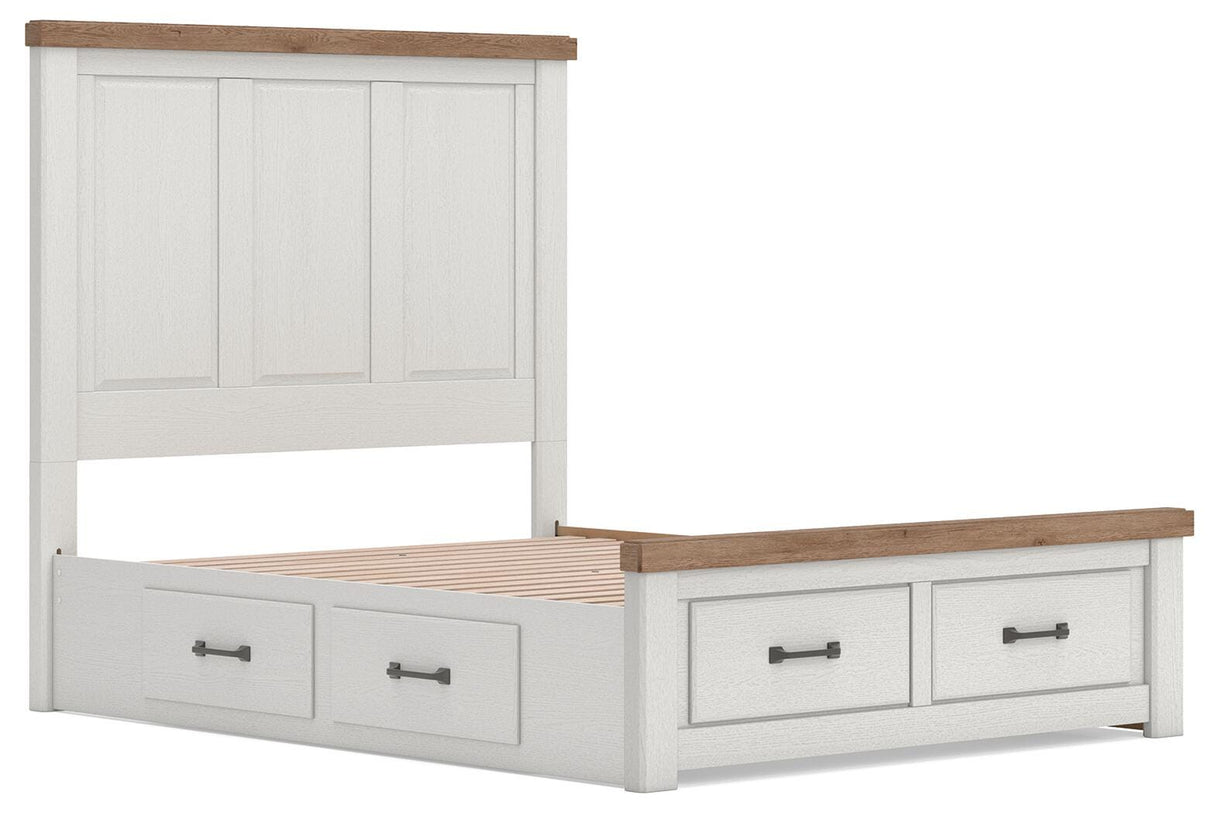 Savonport Queen Panel Storage Bed