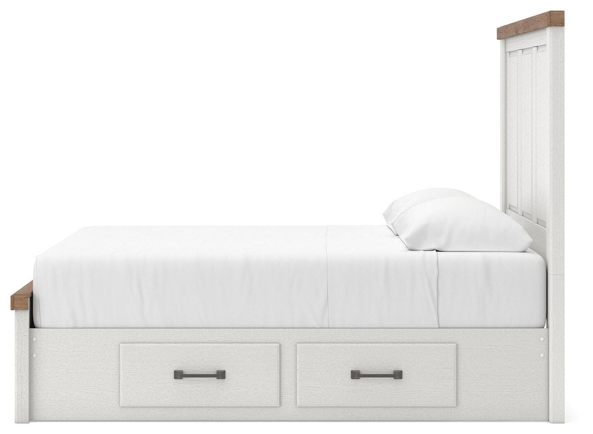 Savonport Queen Panel Storage Bed