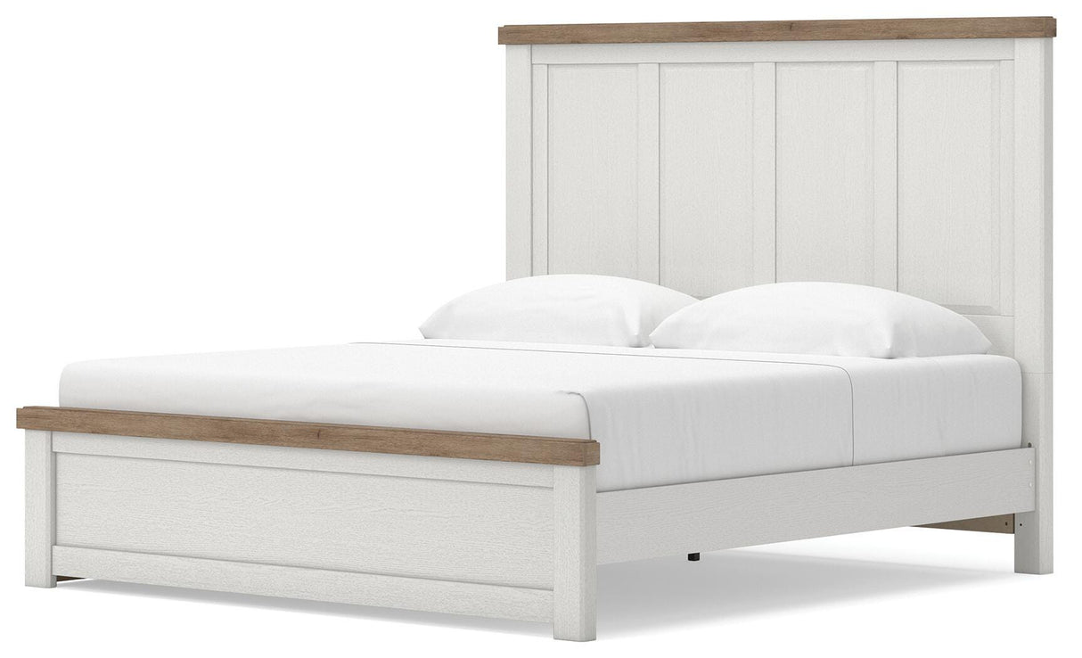 Savonport King Panel Bed with Storage