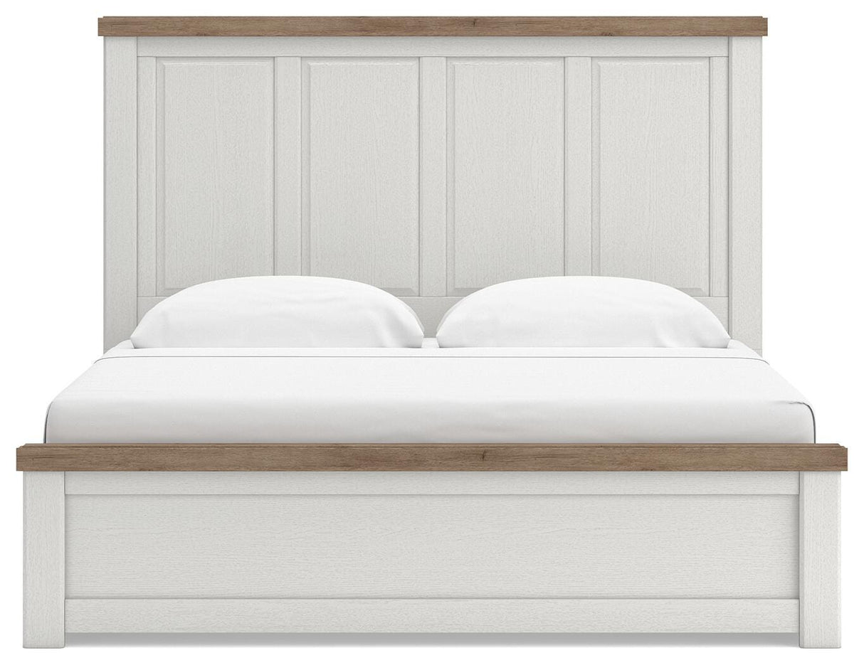 Savonport King Panel Bed with Storage