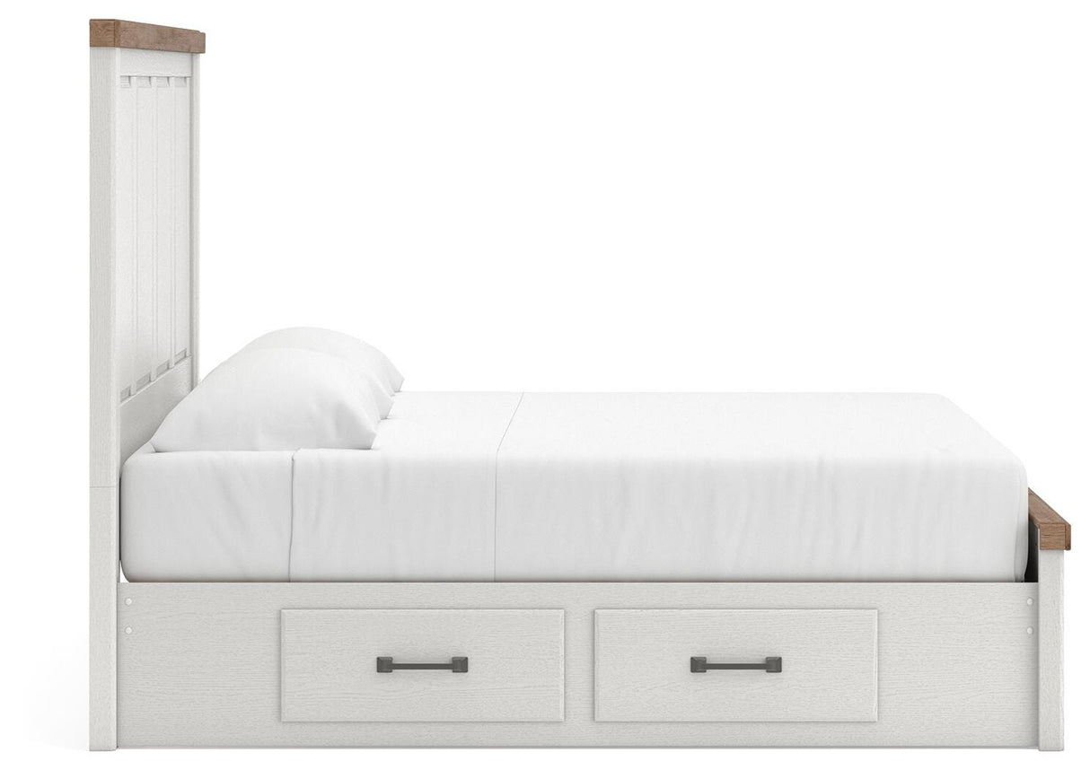 Savonport King Panel Storage Bed