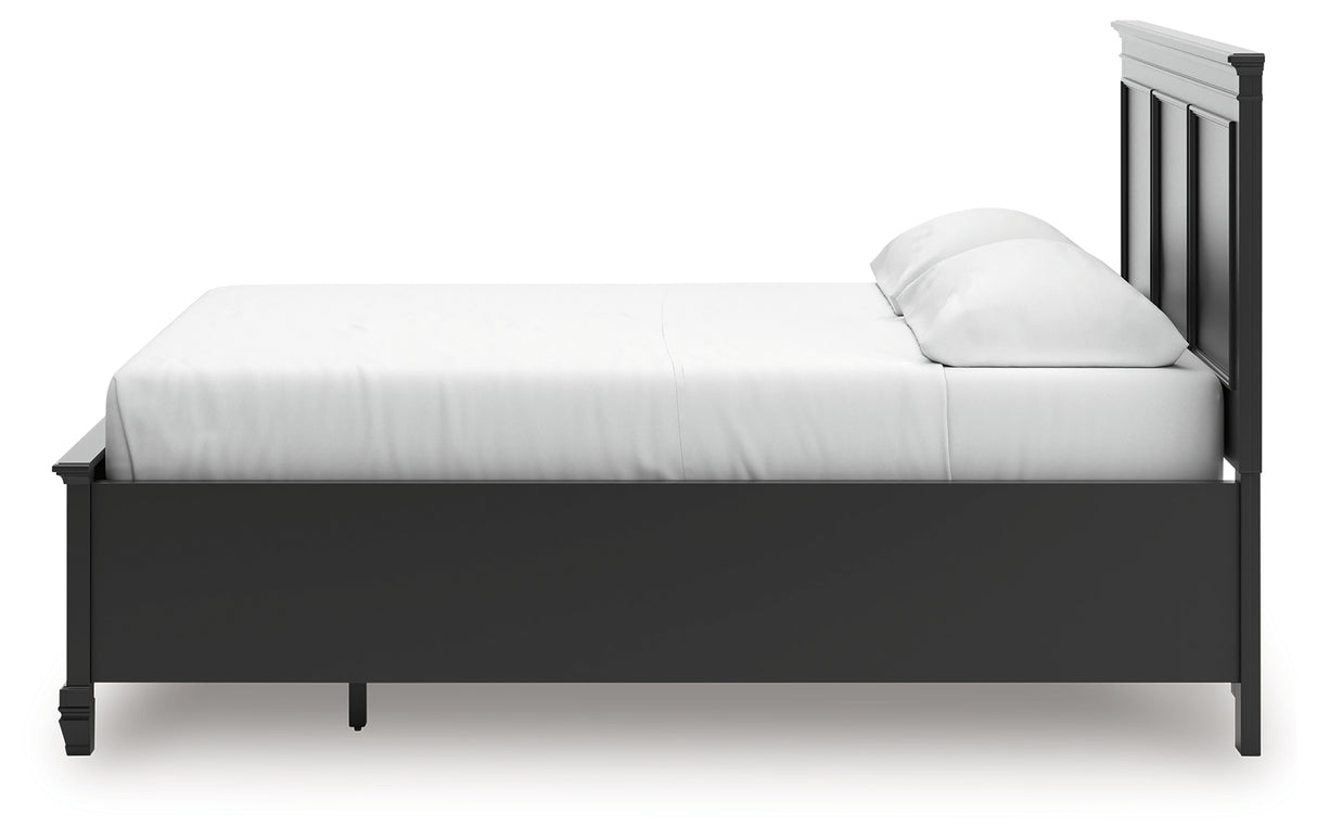 Lanolee California King Panel Storage Bed