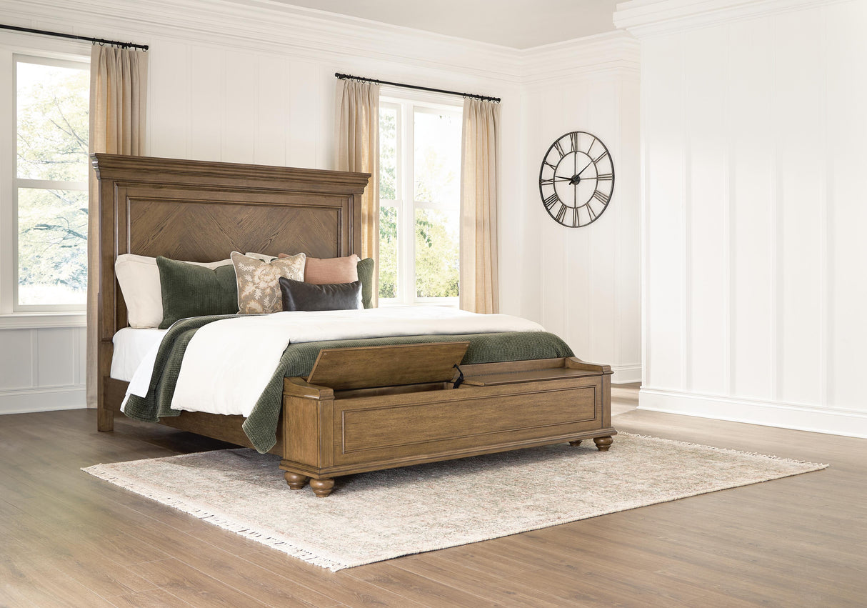 Karallin California King Panel Storage Bed