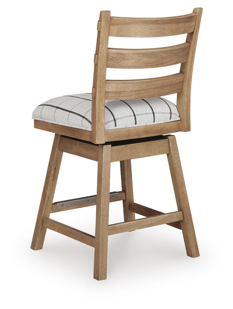 Ridgester Counter Height Swivel Barstool