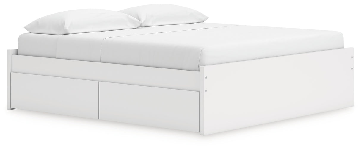 Onita King Platform Bed with 2 Side Storage
