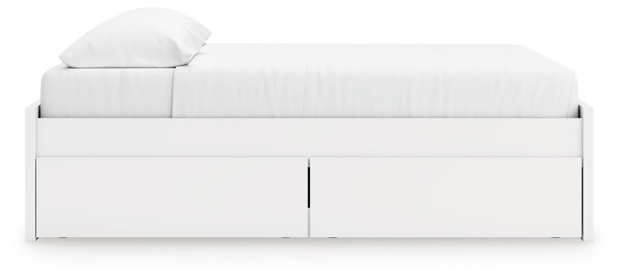 Onita King Platform Bed with 2 Side Storage