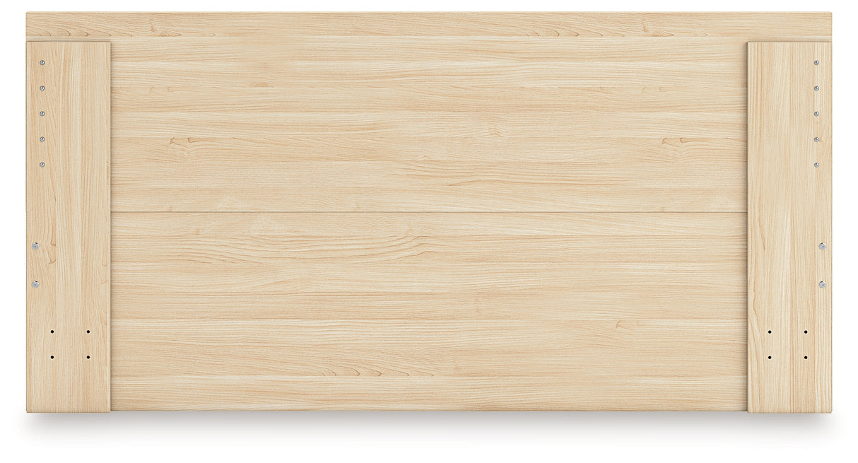 Onita King Panel Platform Bed with 1 Side Storage