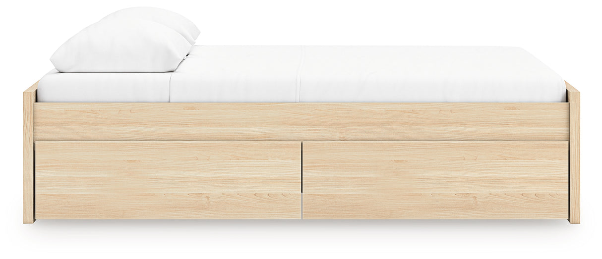 Onita Queen Platform Bed with 1 Side Storage