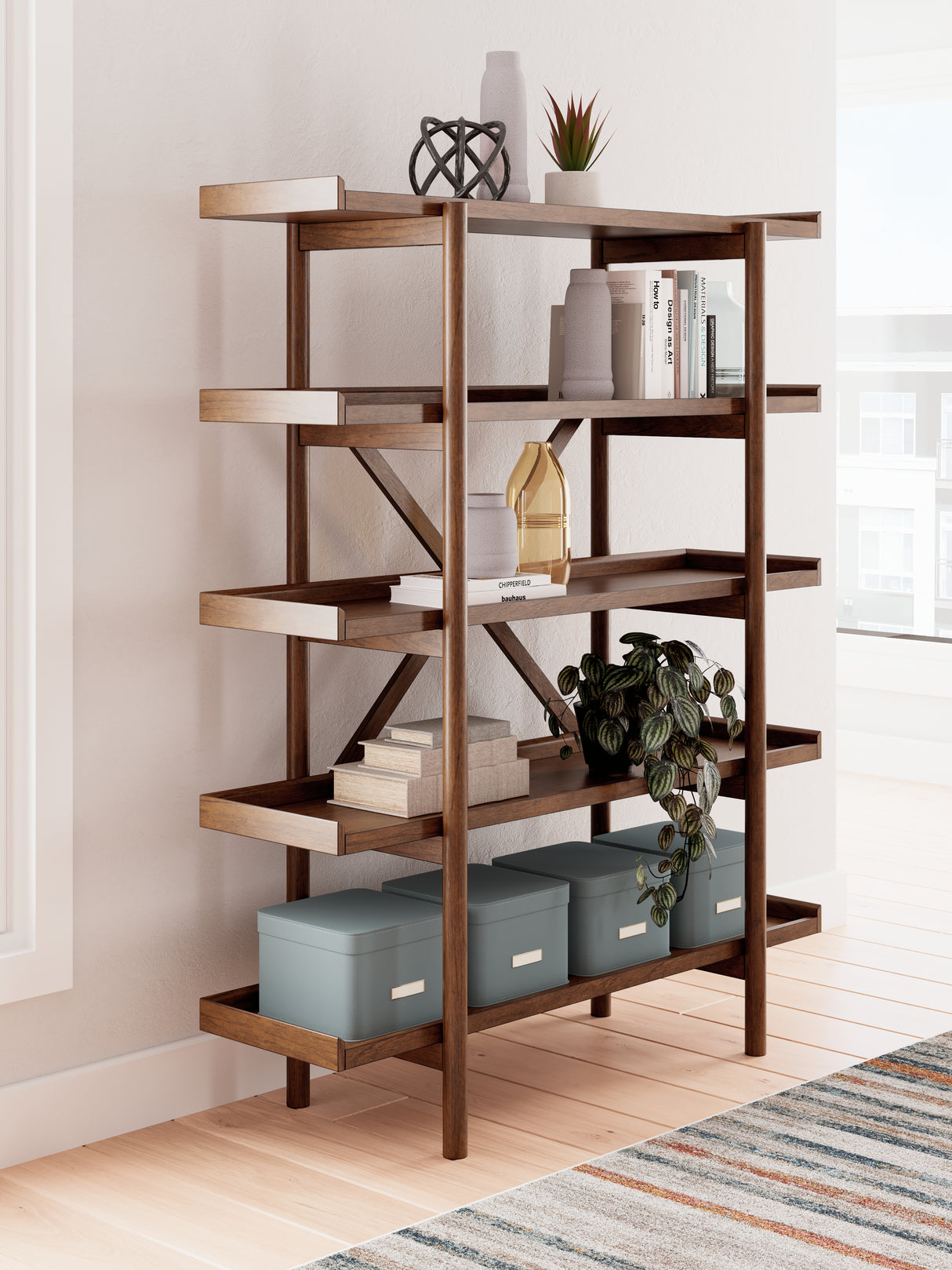 Lyncott 70\" Bookcase