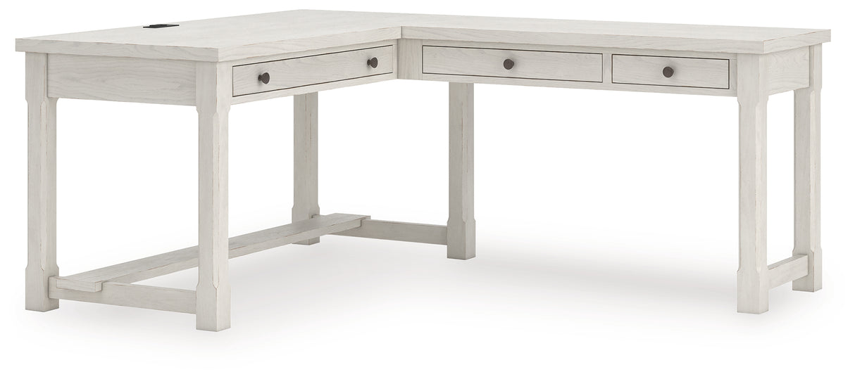 Robbinsdale L-Shaped Home Office Desk