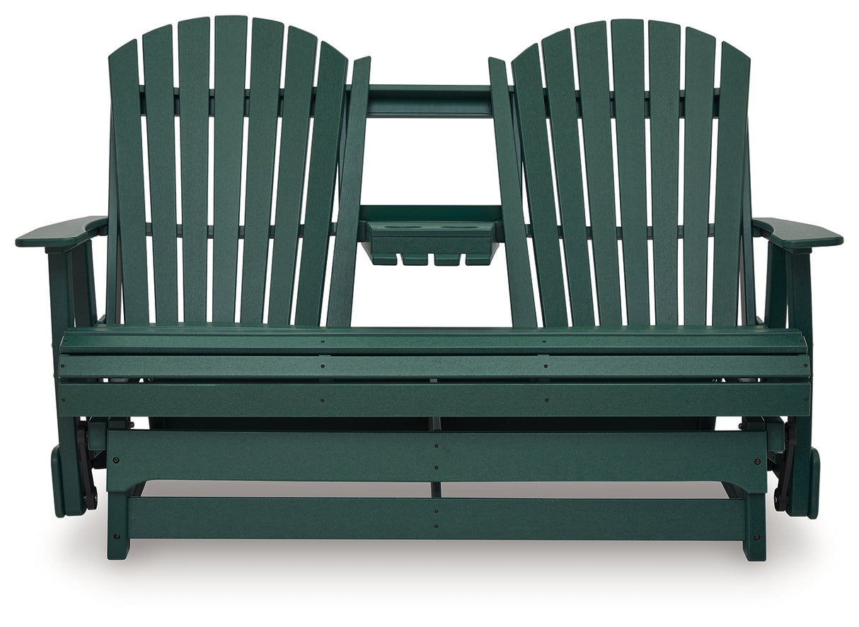 Shell Beach Outdoor Loveseat Glider