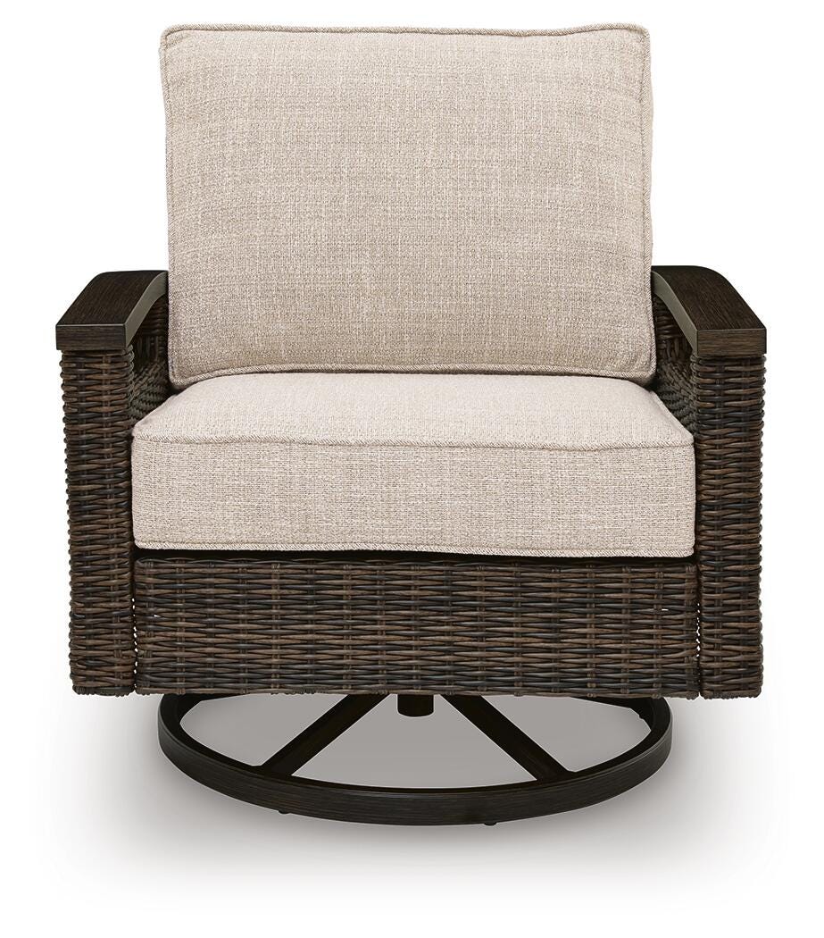 Monterey Point Outdoor Swivel Lounge Chair (Set of 2)