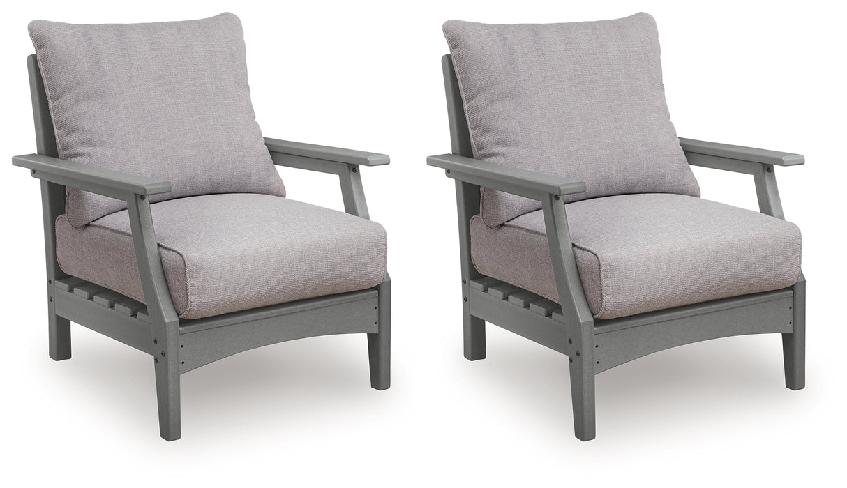 Cove Beach Outdoor Lounge Chair with Cushion