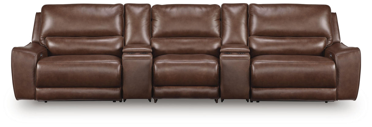 DeepWakes 5-Piece Power Reclining Sectional