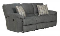 Catnapper Tyler Reclining Sofa Stonewash