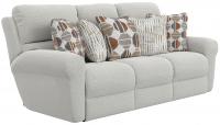 Catnapper Kellen Lay Flat Reclining Sofa Ecru