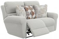 Catnapper Kellen Lay Flat Reclining Loveseat Ecru