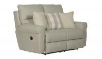 Catnapper Westport Lay Flat Reclining Loveseat Cement