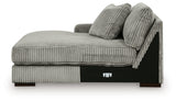 Lindyn 3-Piece Sectional with Double Chaise